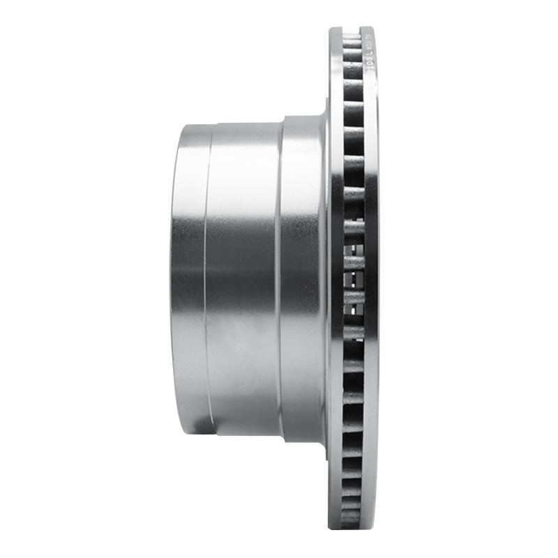 Dodge Ram 2500 Brake Rotor (1) - Rear Left - R1 Concepts - Drilled & Slotted - Silver - `03-`08